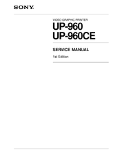 Sony UP-960 Service Manual