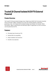 Rockwell Automation Trusted T8834 Manual