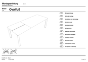 PLACES OF STYLE Ovalfuss Assembly Instruction Manual