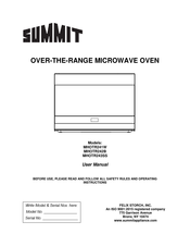 Summit MHOTR241W User Manual