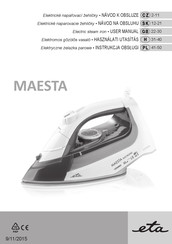 Eta MAESTA 287 Series User Manual