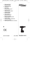 Go-On PLCD-01-18 V Operating Instructions Manual