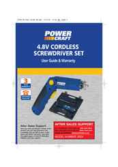 Power Craft PCS4.8V User Manual & Warranty