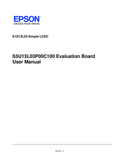 Epson S5U13L03P00C100 User Manual