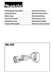 Makita ML187 Instruction Manual