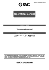SMC Networks ZXP7A-ZPB25JS-X1-ASSISTA Operation Manual