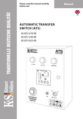 DIMAX GROUP Konner & Sohnen KS ATS 3/18 HD Manual