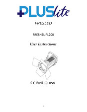 PLUSLITE FRESNEL PL200 User Instructions