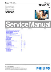 Philips TPM15.3L Service Manual