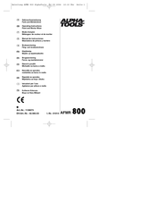 Alpha tools 42.583.53 Operating Instructions Manual