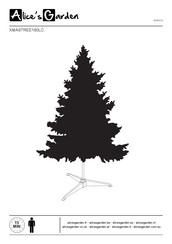 Alice's Garden XMASTREE180LC Manual