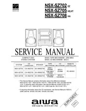 Aiwa NSX-SZ702 Service Manual