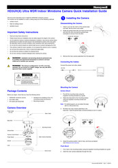 Honeywell HD3UH Quick Installation Manual