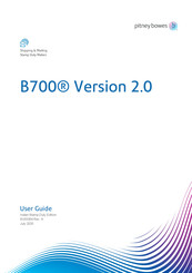Pitney Bowes PostPerfect B700 User Manual
