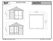 VISSCHER MADRID Instructions Manual