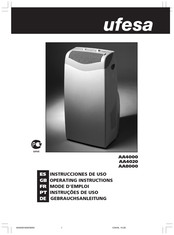 UFESA AA8000 Operating Instructions Manual