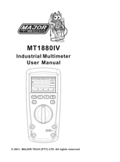 Major Tech MT1880IV User Manual