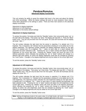 Aesthetix ROMULUS Quick Start Manual