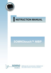 SOMNOmedics SOMNOtouch NIBP Instruction Manual