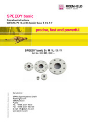 Roemheld SPEEDY basic S Operating Instructions Manual