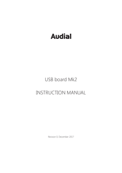 Audial USB board Mk2 Instruction Manual