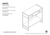 Target paulo Assembly Instructions Manual