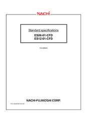 Nachi ES06-01-CFD Manual