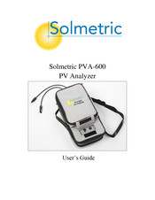 Solmetric PVA-600 User Manual