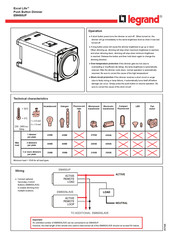 Legrand Excel Life EM450UP Quick Start Manual
