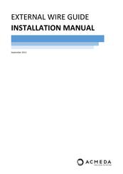 Acmeda BOX 120 Installation Manual