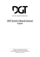 DGT Bluetooth e-Board Manual