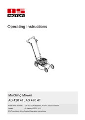 AS MOTOR ProClip AS 470 4T Operating Instructions Manual