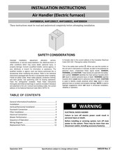 Dettson AHF200024 Installation Instructions Manual