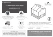 Mercia Garden Products 04GREEN0606SD-V5 Assembly Instructions Manual