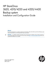 HP 4430 Installation And Configuration Manual