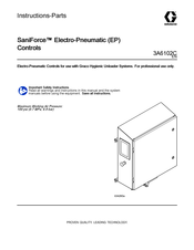 Graco SaniForce 25D009 Instructions - Parts Manual