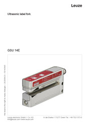 Leuze GSU14E/16T.3-M12 Manual