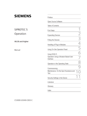 Siemens SIPROTEC 5 Manual