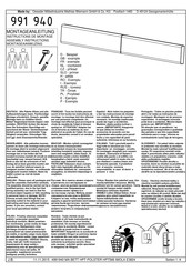 Oeseder Möbelindustrie 991 940 Manual