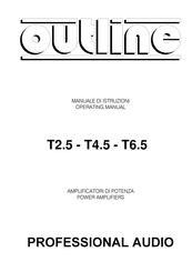 Outline T Series Operating Manual