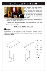 LEVENGER EURO DESK SYSTEM FD0180 Manual