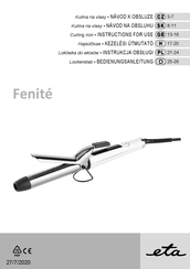eta Fenite 7327 Instructions For Use Manual