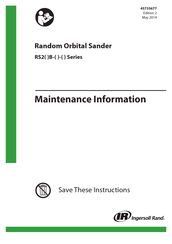 Ingersoll-Rand RS23B-PLV-1 Maintenance Information