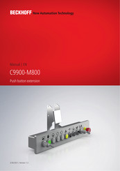 Beckhoff C9900-M800 Manual