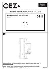 Oez LTS Instructions For Use