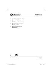 Robust 34.013.53 Original Operating Instructions
