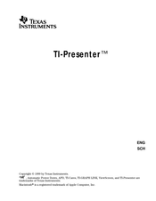 Texas Instruments TI-Presenter User Manual
