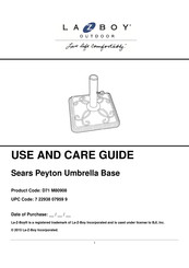 LAZBOY D71 M80908 Use And Care Manual