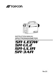 Topcon SR-LEDW Instruction Manual