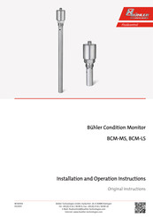 Bühler technologies Fluidcontrol BCM-MS Installation And Operation Instructions Manual